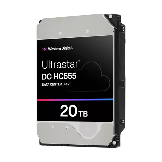 Изображение HDD|WESTERN DIGITAL ULTRASTAR|Ultrastar DC HC555|WUH722020CL5204 0B47749|20TB|512 MB|7200 rpm|3,5"|MTBF 2500000 hours|0B47749