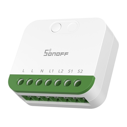 Изображение Sonoff MINI-2GS Matter two-channel mini switcher