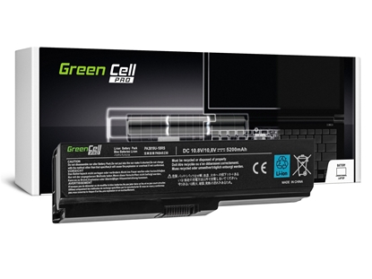 Изображение Bateria Green Cell Toshiba Satellite U500/L750/A650/C650/C655/PA3634U-1BRS 10.8V 6 cell (TS03PRO)