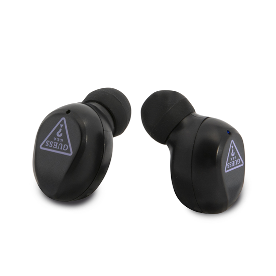 Изображение Guess True Wireless Triangle Logo BT5.0 Stereo Earphones Purple