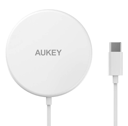 Attēls no LC-A1 White Ładowarka bezprzewodowa MagSafe Qi 15W USB C
