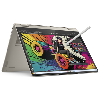 Attēls no Lenovo Yoga 7 2-in-1 16AKP10 16'' WUXGA Touch AMD Ryzen AI 7 350 16GB 1TB SSD W11P, Seashell