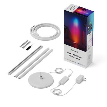 Attēls no Nanoleaf Floor Lamp Smart Matter WiFi 1700Lm RGBW, White | 22 W | 16M+ colours