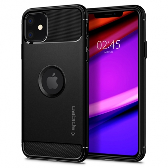 Picture of Case SPIGEN Rugged Armor 076CS27183 for Iphone 11 