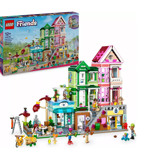 Picture of LEGO Friends Mieszkania i sklepy w miecie Heartlake (42670)rtlake (426710)