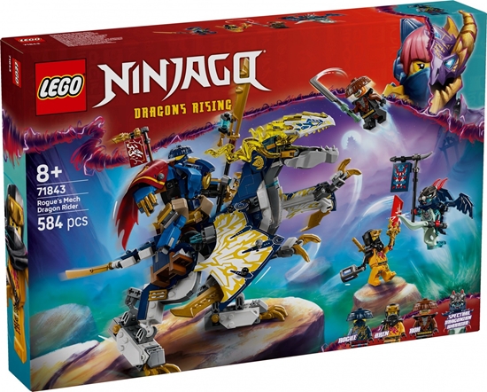 Picture of LEGO NINJAGO 71843 Rogues Mech Dragon Rider