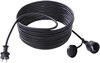 Picture of Bachmann Extension 3G2.5mm² black, 1m, H07RN-F rubber/neoprene earthing contact, black, 10 m