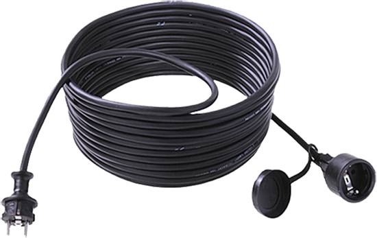 Изображение Bachmann Extension 3G2.5mm² black, 1m, H07RN-F rubber/neoprene earthing contact, black, 10 m