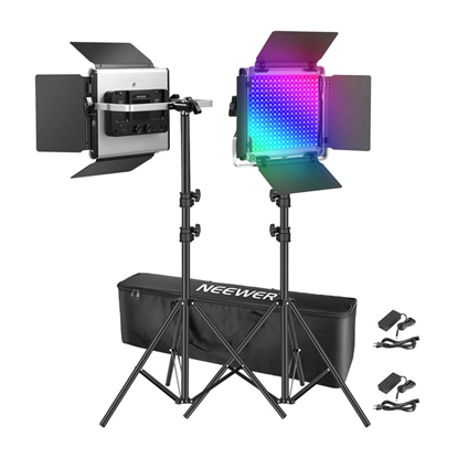 Attēls no Lampa LED Neewer 2×660 PRO II RGB 2×200CM