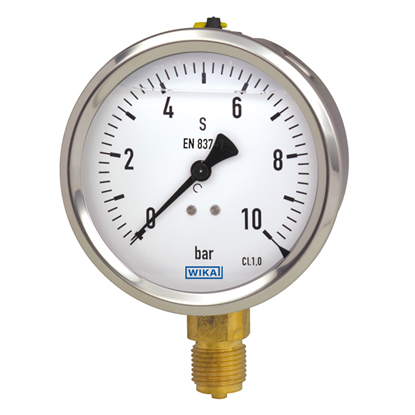 Attēls no 0-10  MPa M160TG  G1/2 Manom.ar glicer.233.50.160