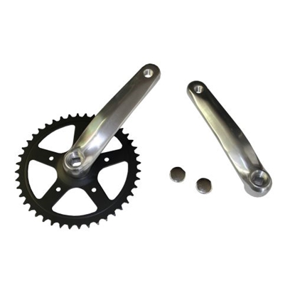 Attēls no 1z 44T 3/32" 170mm Alloy Crank Steel Chainring