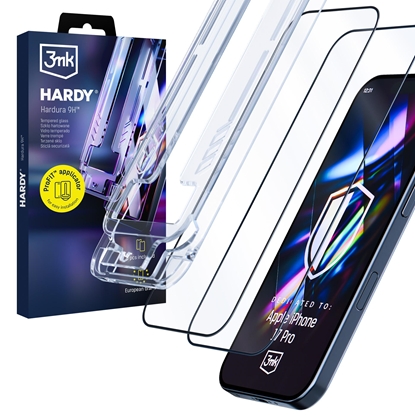Attēls no 3mk Hardy Hardura 9H - Apple iPhone 17 Pro (5903108670487)