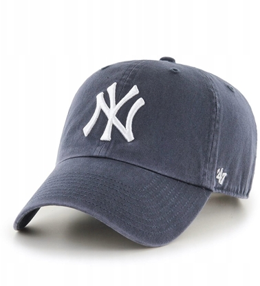 Picture of 47 Brand 47 Brand New York Yankees Clean Up Cap B-RGW17GWS-VN Granatowe One size