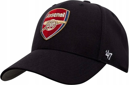 Picture of 47brand 47 Brand Arsenal FC MVP Cap EPL-MVP30WBV-BK Czarne One size