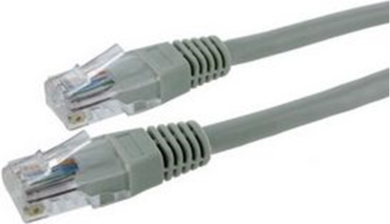 Picture of 4World patchcord RJ45, osonka zalewana, kat. 5e UTP, 0.5 m, szary (06559)