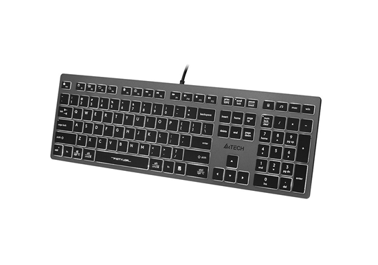 Picture of A4Tech 47125 FSTYLER FX60H Grey White Backlit