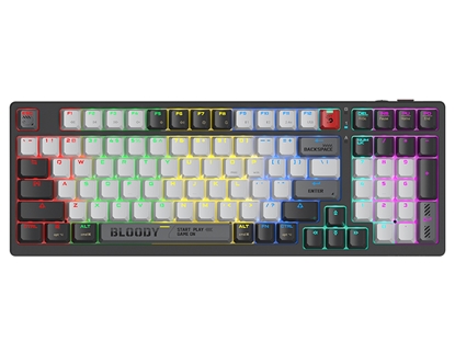 Picture of A4Tech 47735 Bloody WS98 Grey WRLS (BLMS RED Plus Switches)