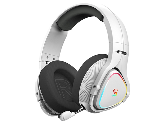 Изображение A4Tech 47752 Bloody MR710 RGB Gaming Wireless Headset, Grey