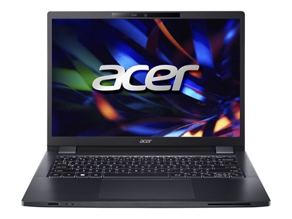 Attēls no Acer TravelMate | TMP414-53-TCO-52H8 | Black | 14 " | WUXGA | 1920 x 1200 pixels | Intel Core i5 | i5-1335U | 16 GB | DDR4 SDRAM | Solid-state drive capacity 512 GB | Intel UHD Graphics | Windows 11 Pro | 802.11ax | Keyboard language English | Keyboard ba