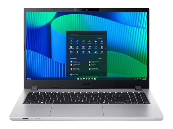 Picture of Acer TravelMate TMP215-55-TCO-59KD QHD IPS i5-120U/16GB/SSD 512GB/Intel Iris Xe Graphics/Win11Pro/ENG kbd/FP/Silver/3Y Warranty | Acer