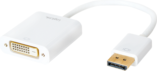 Picture of Adapter AV LogiLink DisplayPort - DVI-D biay (CV0058B)