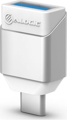 Attēls no Adapter USB Alogic USB-A - USB-C Srebrny  (ULCAMN-SLV)