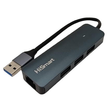 Picture of Adapter USB-A - 3x USB 3.0, RJ45