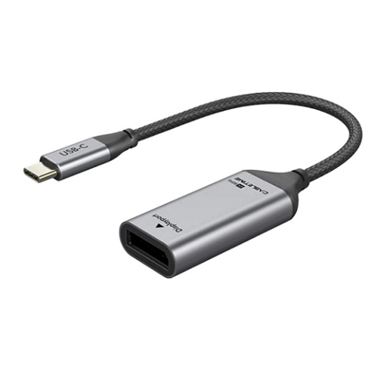 Attēls no Adapter USB-C (M) to DisplayPort (F), 4K/60Hz, with gold-plated connectors