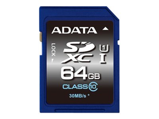 Изображение ADATA SDXC 64GB 64GB SDXC UHS Class 10 memory card