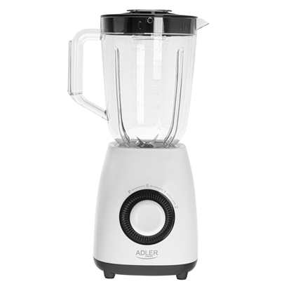 Attēls no Adler | Blender with jar | AD 4085 | Tabletop | 1000 W | Jar material Plastic | Jar capacity 1.5 L | White