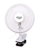 Picture of Adler | Fan with clip | AD 7317 | Table Fan | 30 W | Diameter 15 cm | Number of speeds 2 | White
