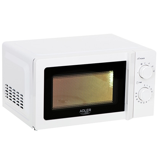 Picture of Adler | Microwave Oven | AD 6205 | Free standing | 700 W | White