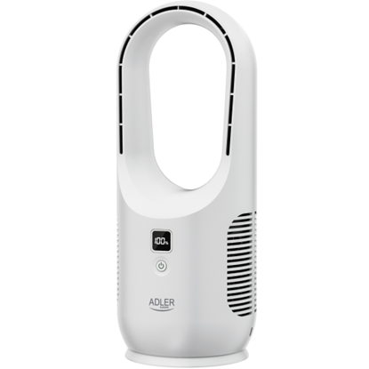Attēls no Adler AD 7343 Bladeless Rechargeable Desk Fan - USB 34cm 2200mAh