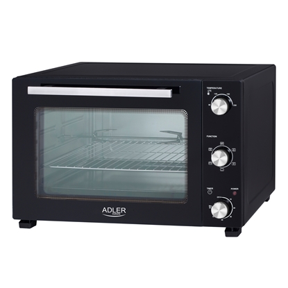 Изображение Adler Electric oven | AD 6028 | 60 L | 2000 W | Black