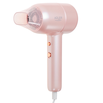 Attēls no Adler Hair Dryer | AD 2279p | 1800 W | Number of temperature settings 2 | Ionic function | Pink