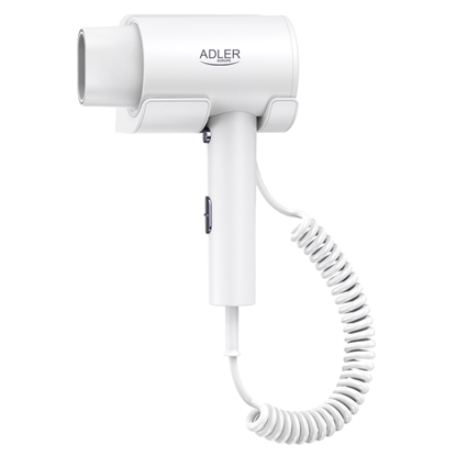 Attēls no Adler Wall-Mount Hair Dryer | AD 2285 | 2000 W | Number of temperature settings 3 | White