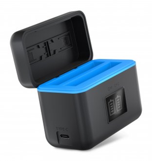 Изображение adowarka do aparatu Cameron Sino adowarka dwukanaowa Newell STD-USB do akumulatorów CINSBBMA do Insta360 X4