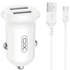 Picture of adowarka XO CC67 adowarka samochodowa 2xUSB 12W + kabel typu C CC67TYPEC (6975837583160)