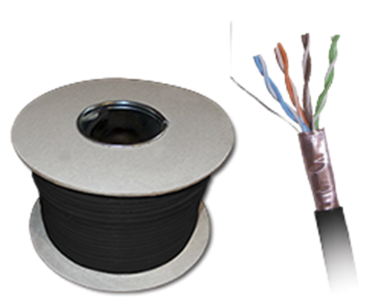 Picture of Alantec Kabel F/UTP, ZEWNTRZNY ELOWANY, kat.6 PE 4x2x23AWG 305m