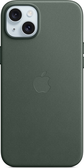 Picture of Apple Etui z tkaniny FineWoven z MagSafe do iPhonea 15 Plus - wieczna ziele