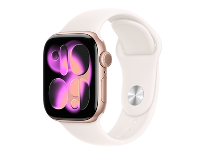 Изображение Apple Watch Series 11 | Smart watch | GPS (satellite) | Always-On Retina display | 42 mm | Waterproof