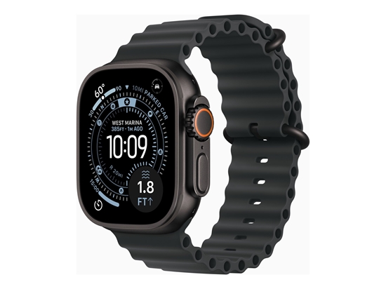 Изображение Apple Watch Ultra 3 | Smart watch | GPS (satellite) | LTPO OLED Always-On Retina display | Black Titanium