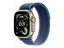 Изображение Apple Watch Ultra 3 GPS + Cellular 49mm Natural Titanium Case with Blue/Bright Blue Trail Loop - S/M | Apple
