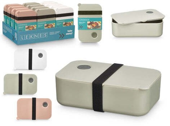 Picture of Aptel Pojemnik na lunch 3 kolory 6.5×19.5×12 cm 93467 Leknes 93467 (8430852934673)