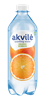 Изображение Aromatizēts dzeramais ūdens AKVILE ar apelsīnu aromātu, gāzēts, 0,6l (DEP)