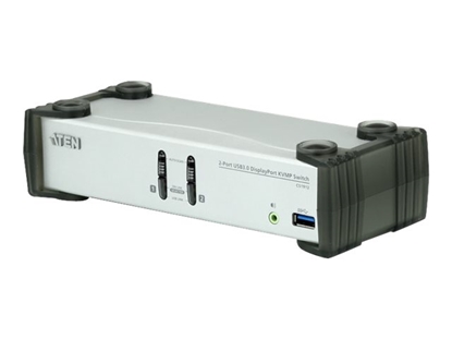 Изображение Aten CS1912 2-Port USB 3.0 DisplayPort KVMP™ Switch (Cables included) | Aten | 2-Port USB 3.0 DisplayPort KVMP Switch (Cables included) | CS1912