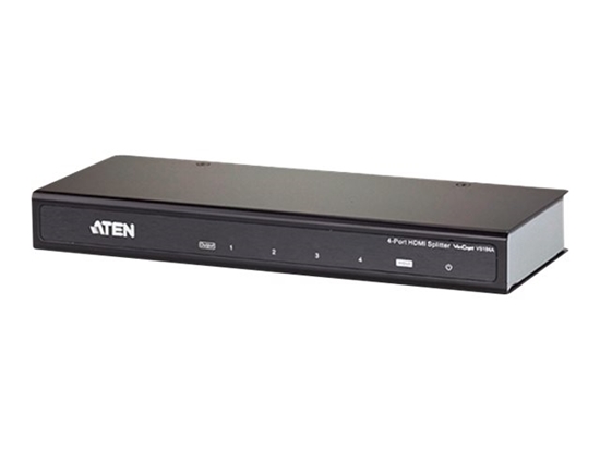 Изображение Aten VS184A 4-Port 4K HDMI  Splitter | Aten | 4-Port 4K HDMI Splitter | VS184A