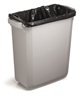 Picture of Atkritumu tvertne DURABIN® 60L taisnstūrveida, pelēka (vāciņš jāiegādājas atsevišķi)