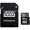 Изображение Atmiņas karte Goodram 16GB microSDHC class 10 UHS I + SD adapter