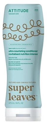 Изображение Attitude Attitude SUPER LEAVES, Odywka do wosów krconych, z masem shea - intensywne odywienie, 473 ml